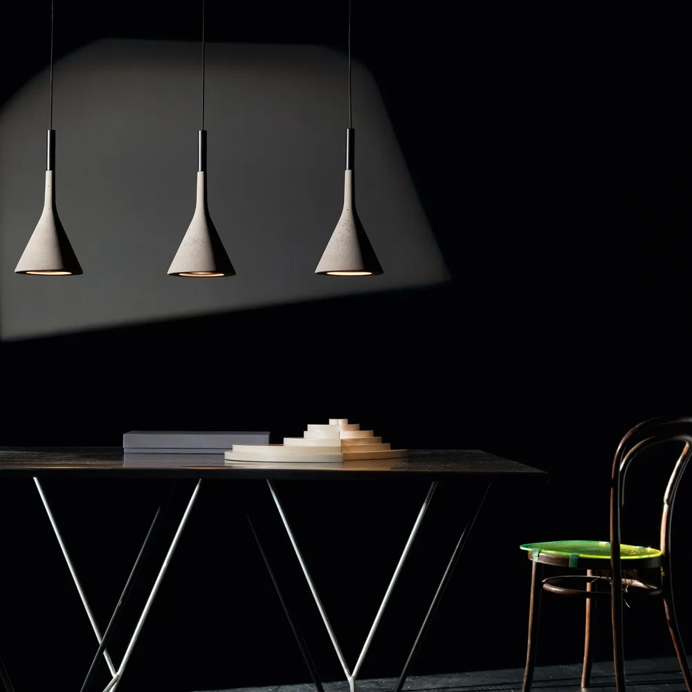 Aplomb hanglamp, Geel Foscarini