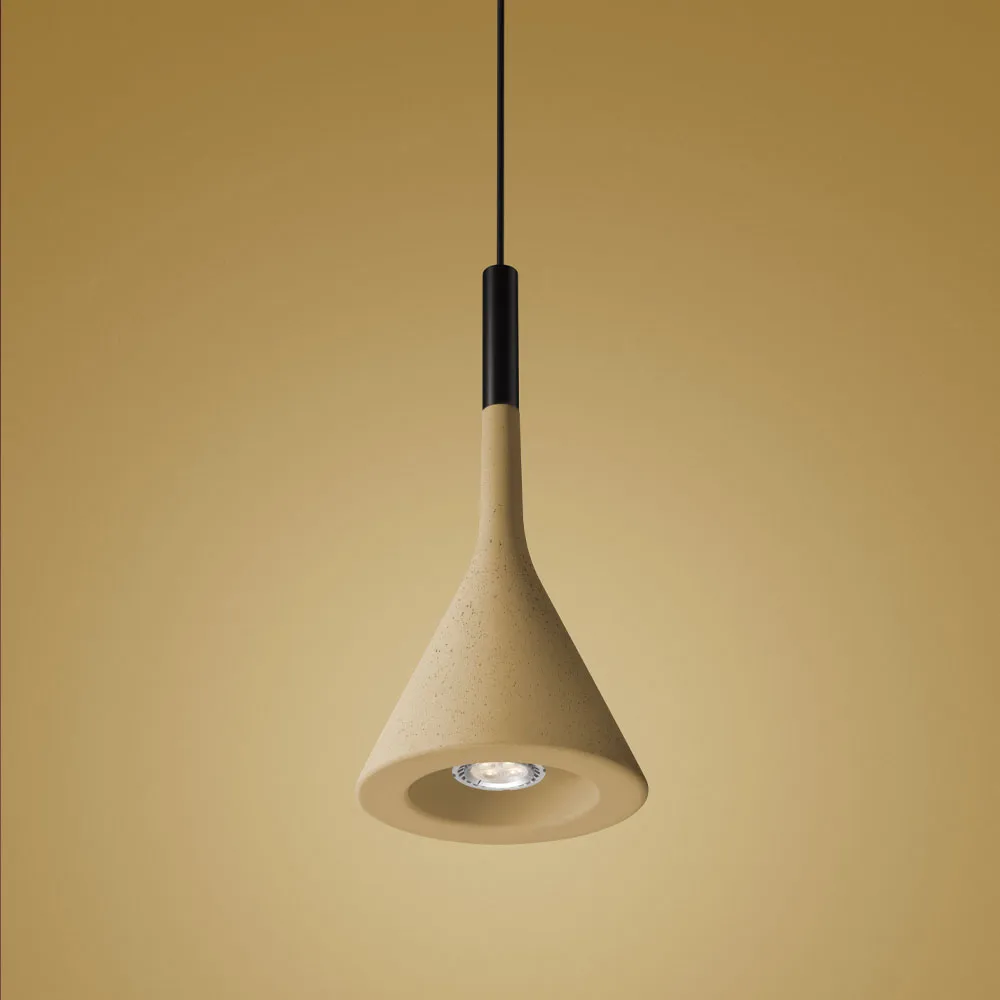 Aplomb hanglamp, Geel Foscarini