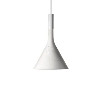 Aplomb mini hanglamp - wit, bianco beton - Foscarini