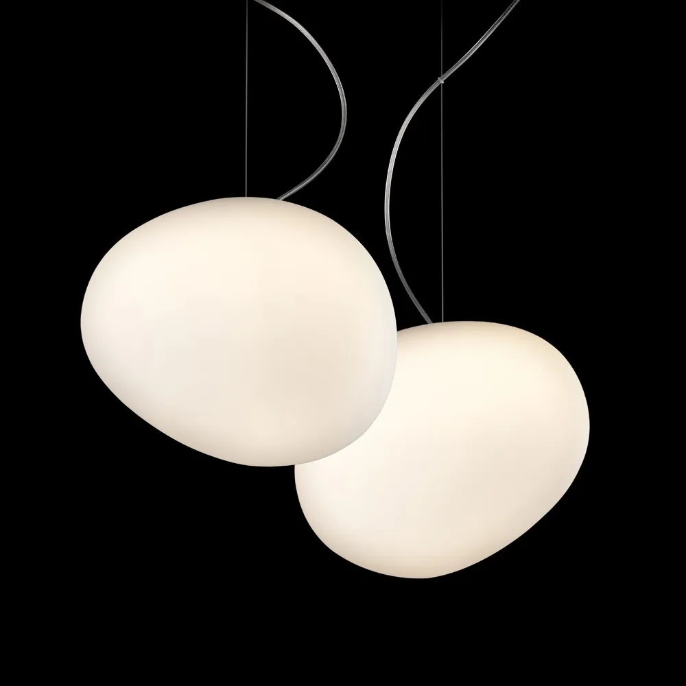 Gregg grande hanglamp, Wit Foscarini