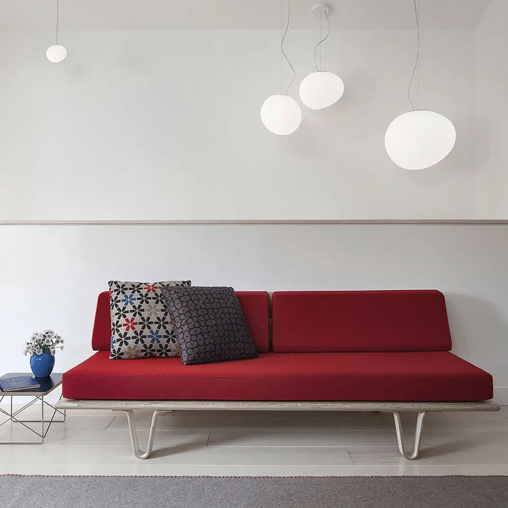 Gregg grande hanglamp, Wit Foscarini