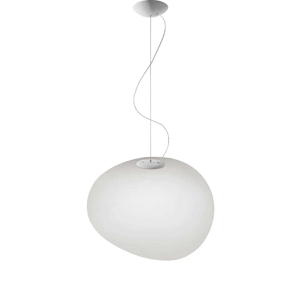 Gregg grande hanglamp, Wit Foscarini