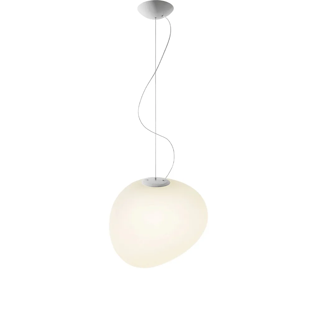 Gregg media hanglamp, Wit Foscarini