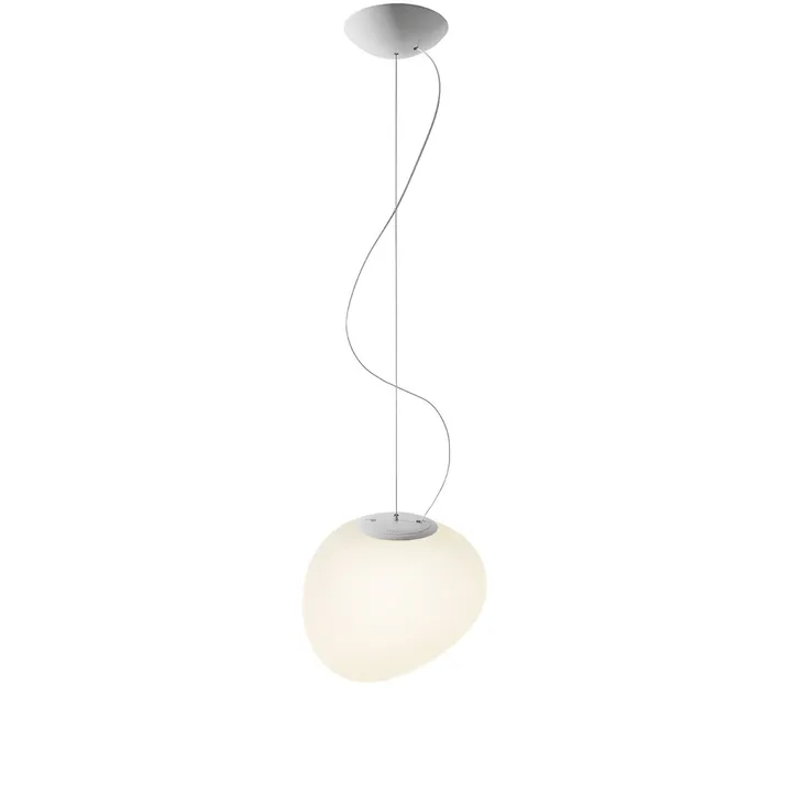 Gregg midi hanglamp - Wit - Foscarini