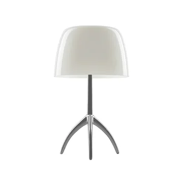 Lumiere Grande dimbare tafellamp - warmwit, aluminium - Foscarini