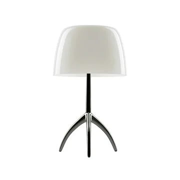 Lumiere Grande dimbare tafellamp - warmwit, zwartchroom - Foscarini