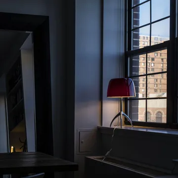 Lumiere Grande dimbare tafellamp - wit, aluminium - Foscarini