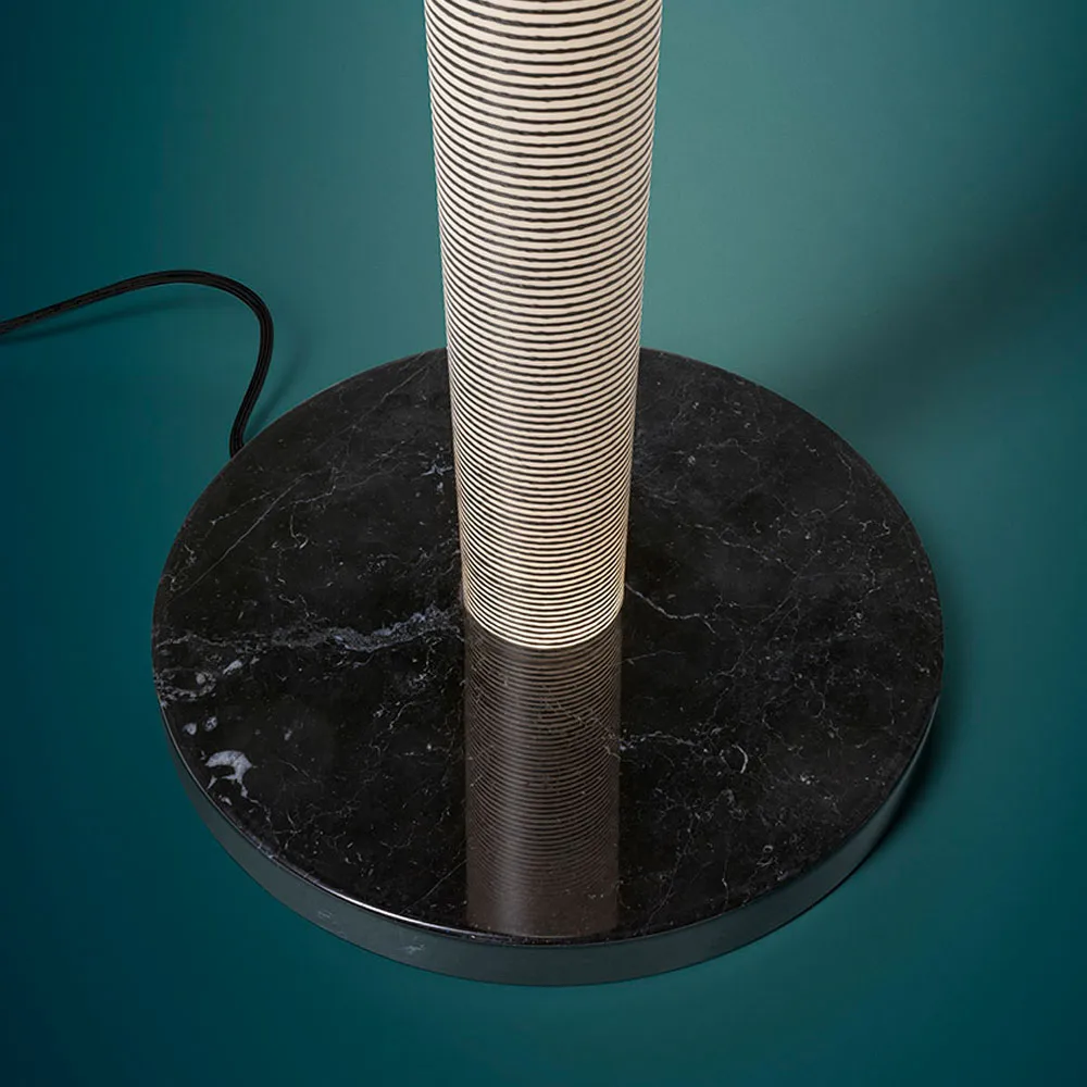 Mite Anniversario vloerlamp, Zwart Foscarini