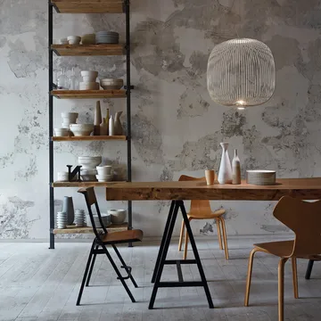 Spokes 2 hanglamp - Wit - Foscarini