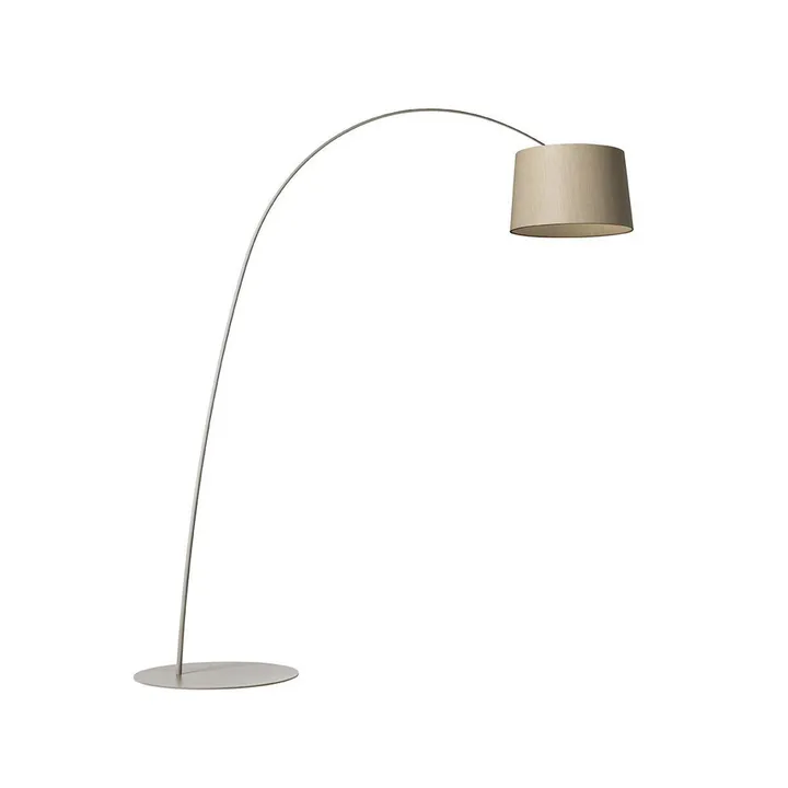 Twiggy Wood vloerlamp - greige - Foscarini