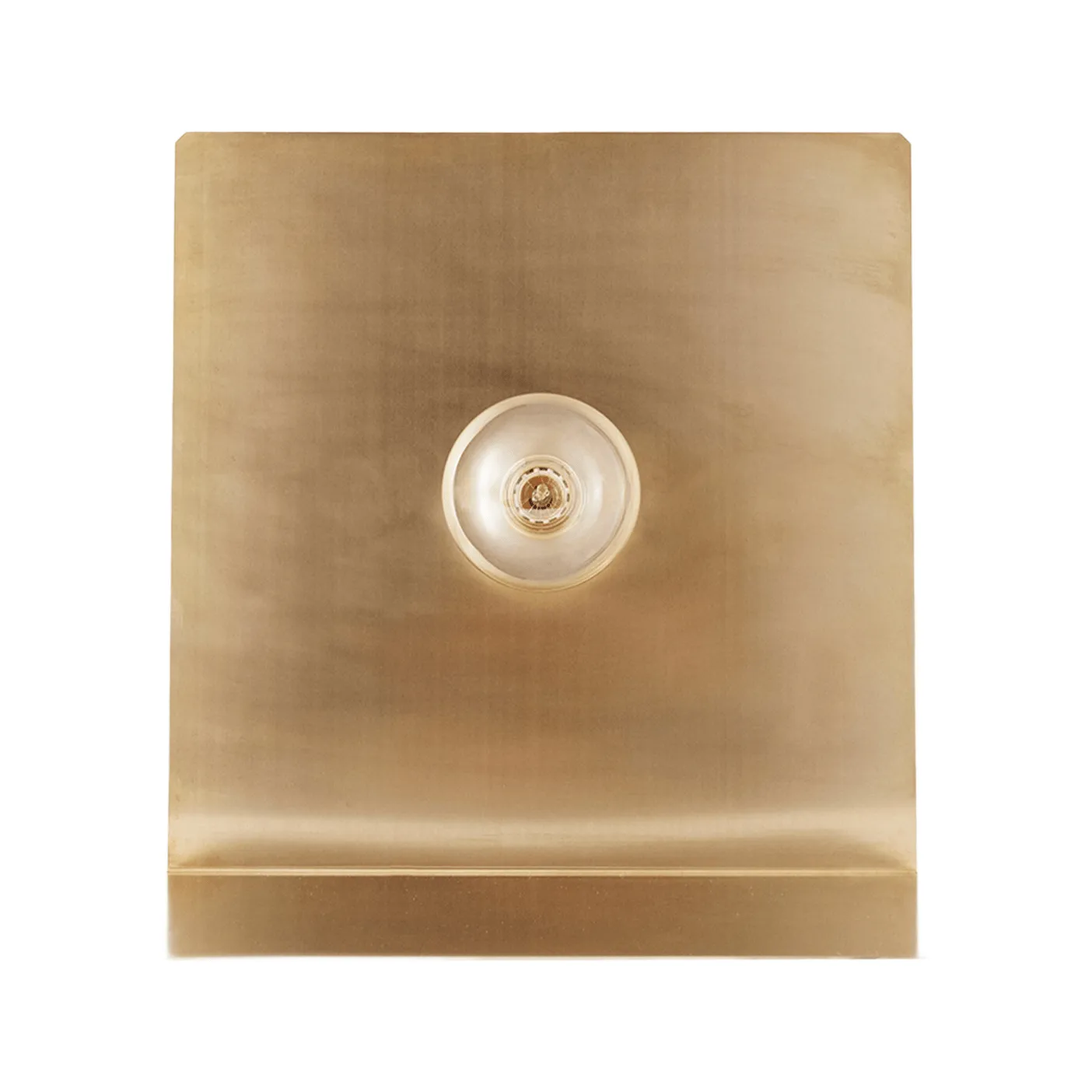 90° Floor Light vloerlamp, Brass FRAMA