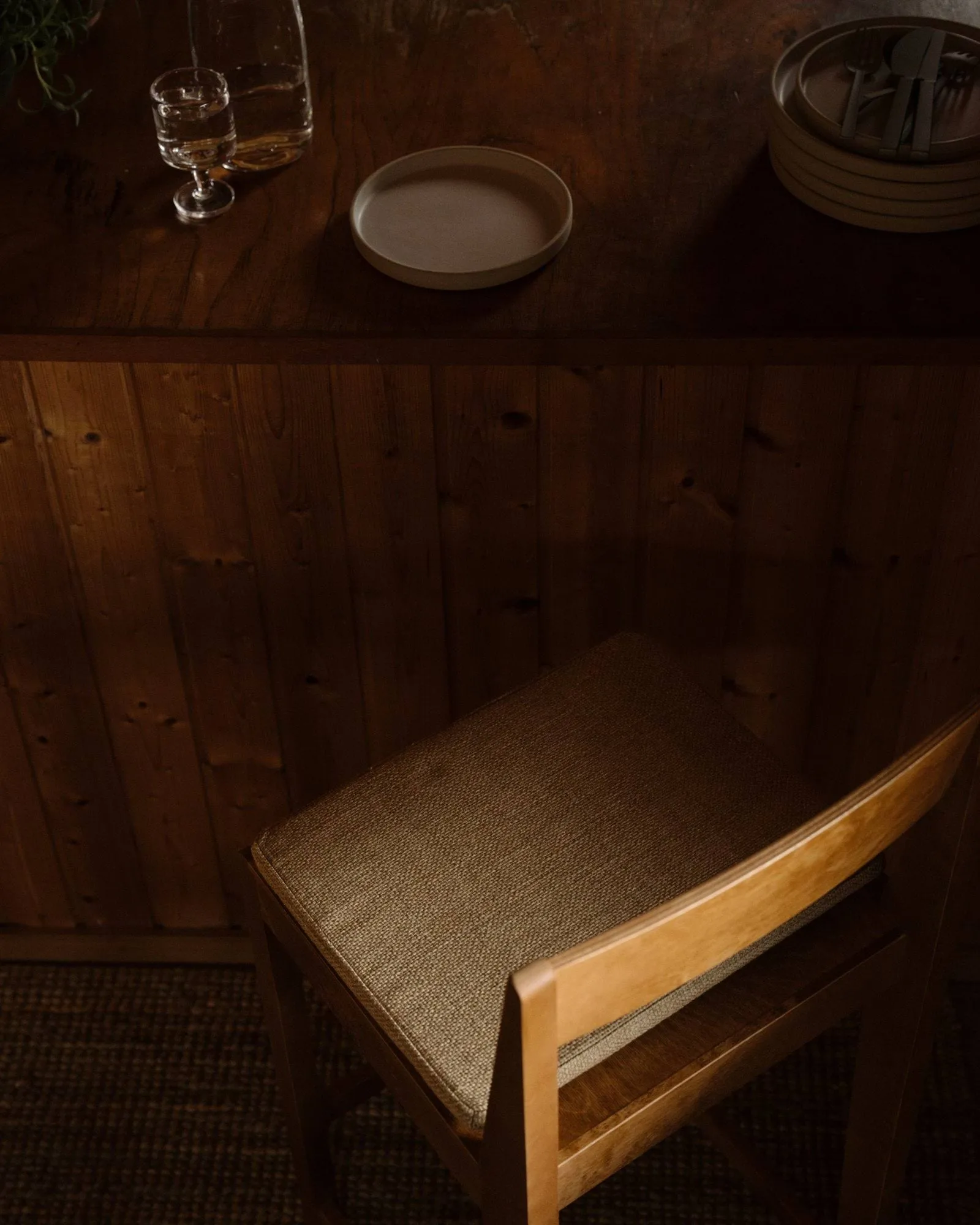 Bar Chair 01 kussen voor barkruk, Camel, 32x40x4 cm FRAMA