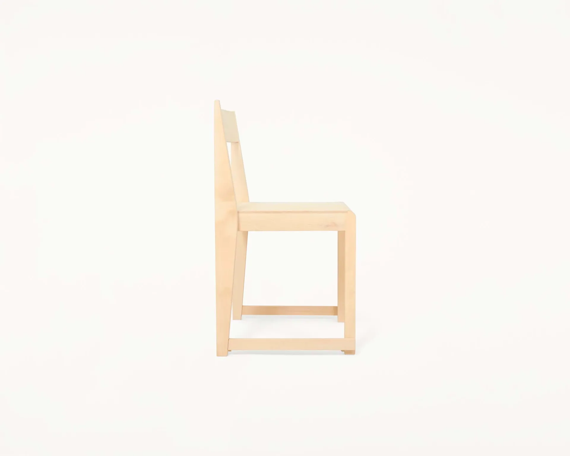 Chair 01 stoel, Berkenhout FRAMA