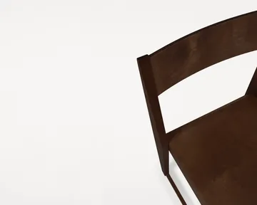 Chair 01 stoel - Donkerbruin berkenhout - FRAMA