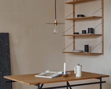 Circle Shade hanglamp - Messing, Ø25 cm - FRAMA