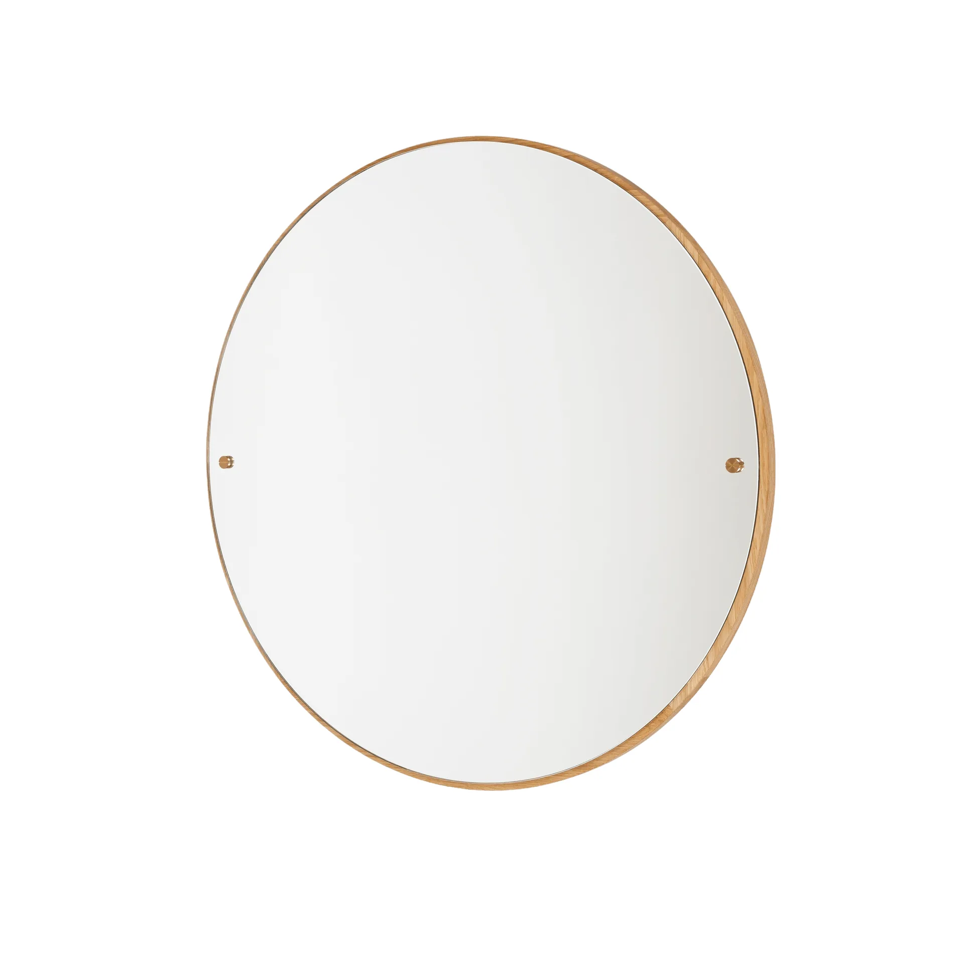 CM Circle spiegel, Eiken, large, Ø70 cm FRAMA