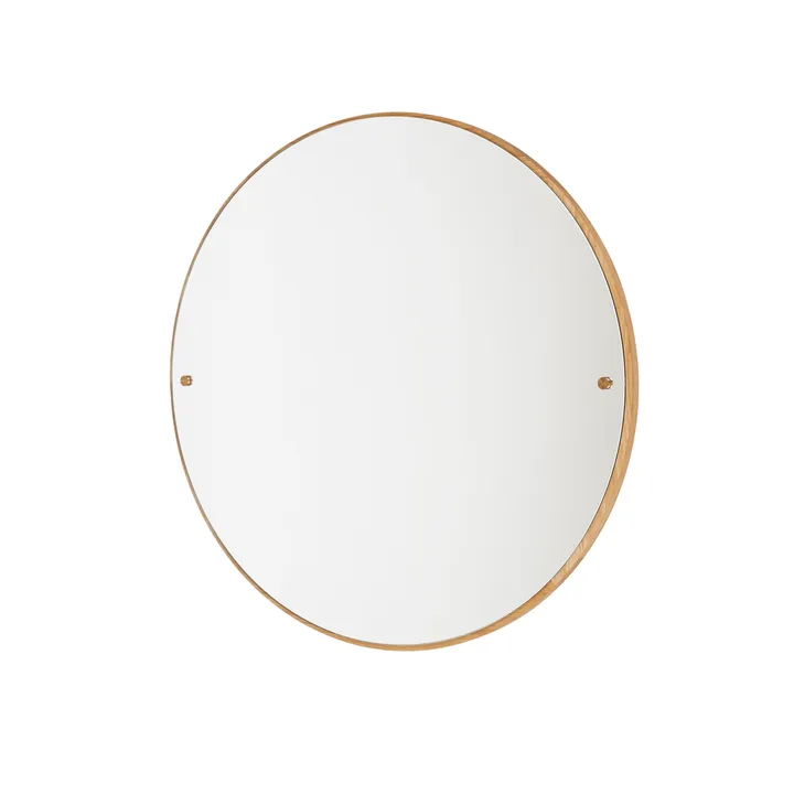 CM Circle spiegel - Eiken, large, Ø70 cm - FRAMA