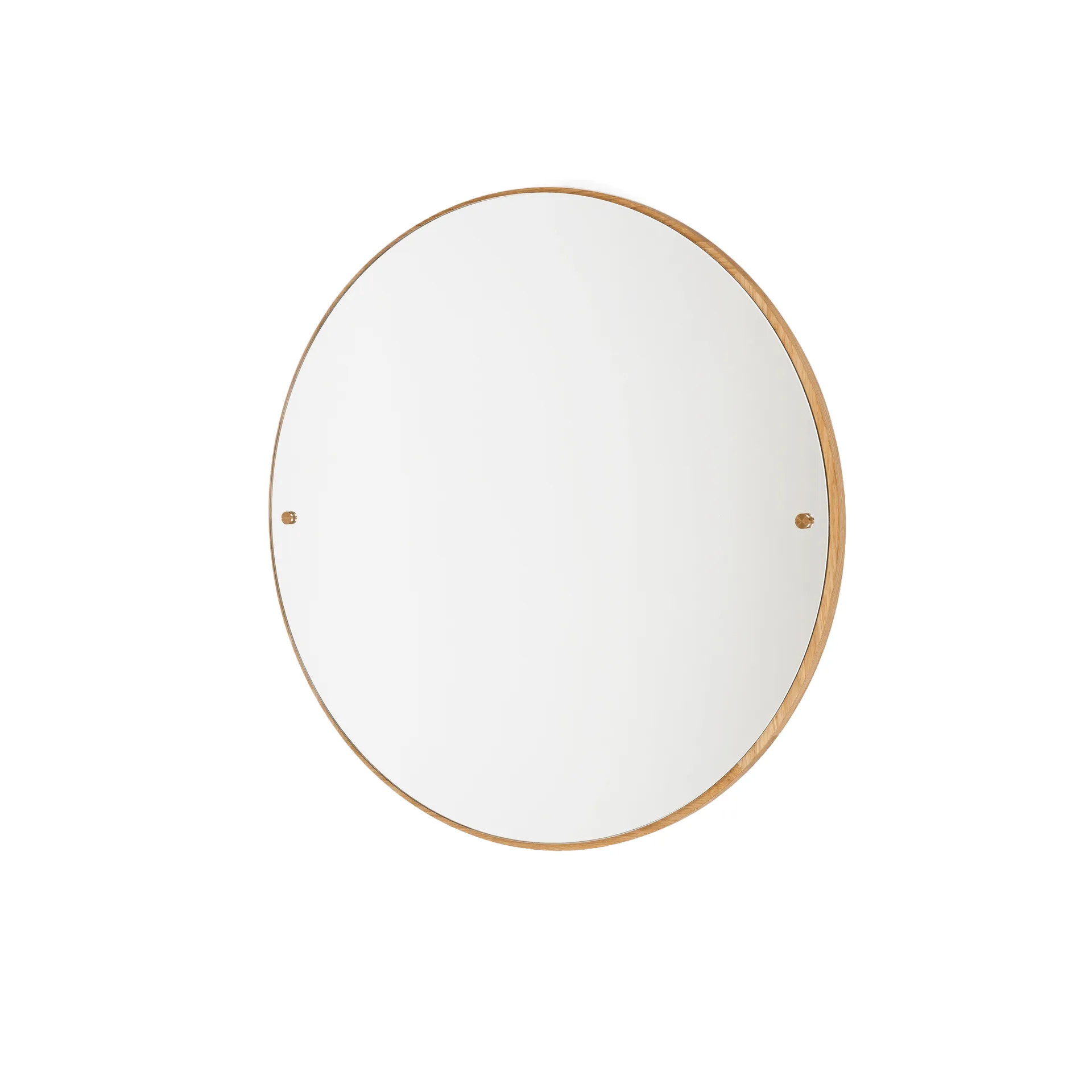 CM Circle spiegel, Eiken, medium, Ø60 cm FRAMA