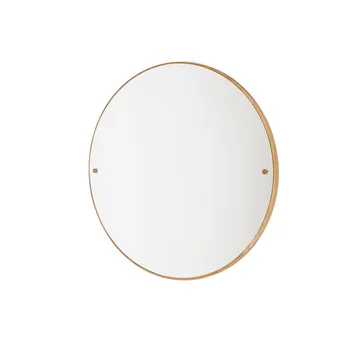 CM Circle spiegel - Eiken, medium, Ø60 cm - FRAMA