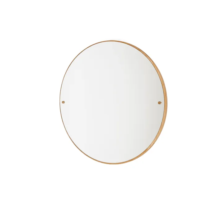 CM Circle spiegel - Eiken, small, Ø45 cm - FRAMA