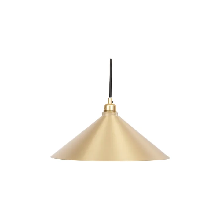 Cone Shade hanglamp - Brass, medium, Ø36 cm - FRAMA