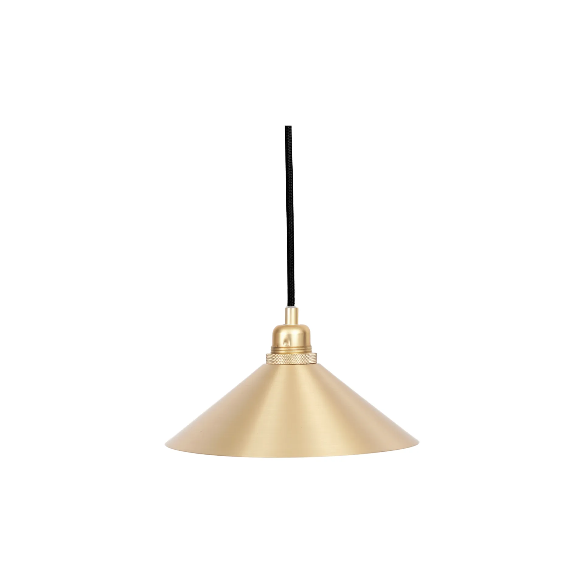 Cone Shade hanglamp, Brass. small, Ø25 cm FRAMA