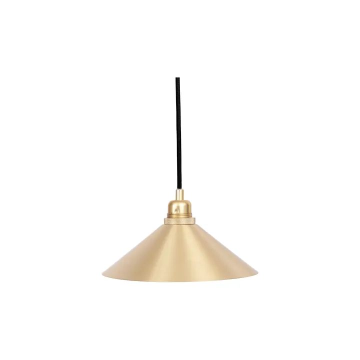 Cone Shade hanglamp - Brass. small, Ø25 cm - FRAMA