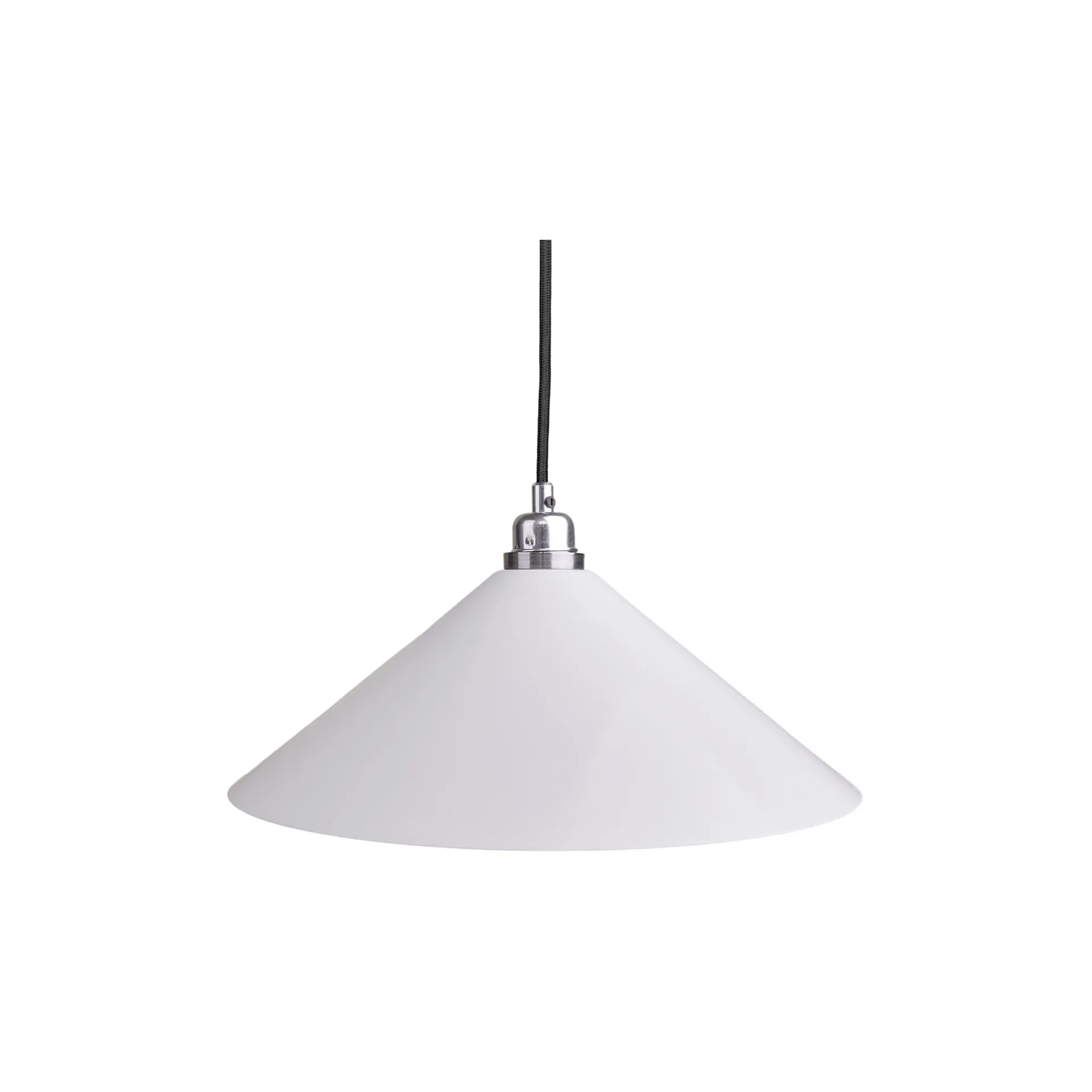 Cone Shade hanglamp, White, medium, Ø36 cm FRAMA