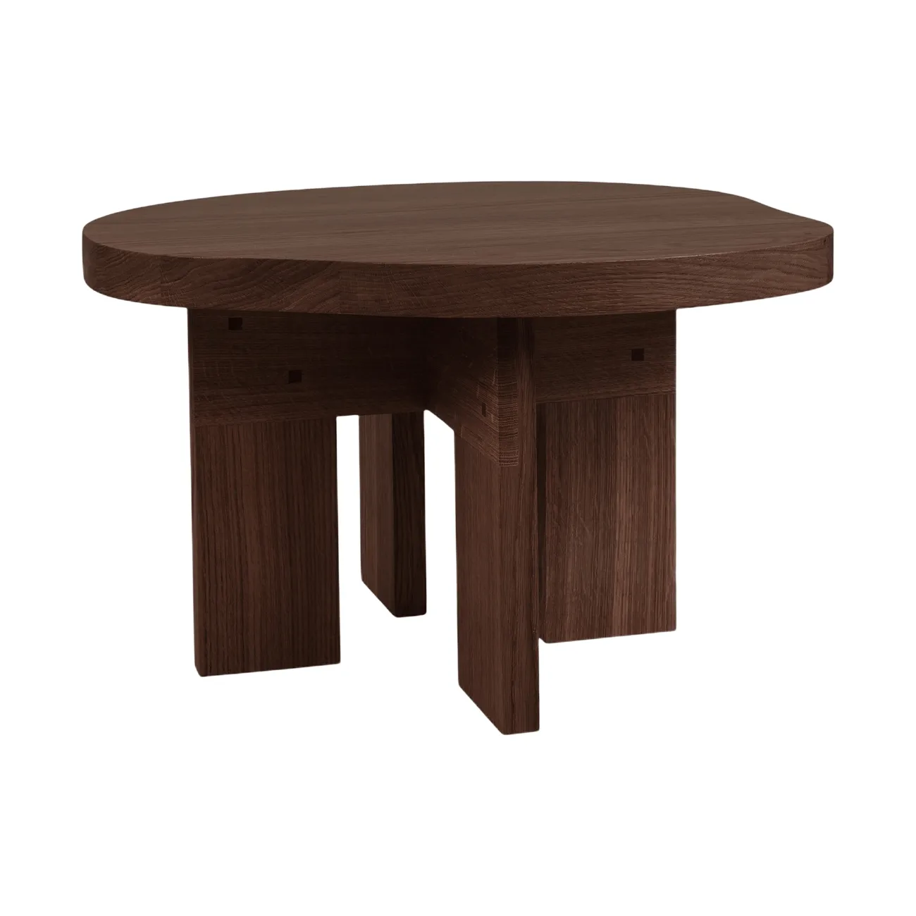 Farmhouse bijzettafel, Donker eiken, 51x55,8x37 cm FRAMA