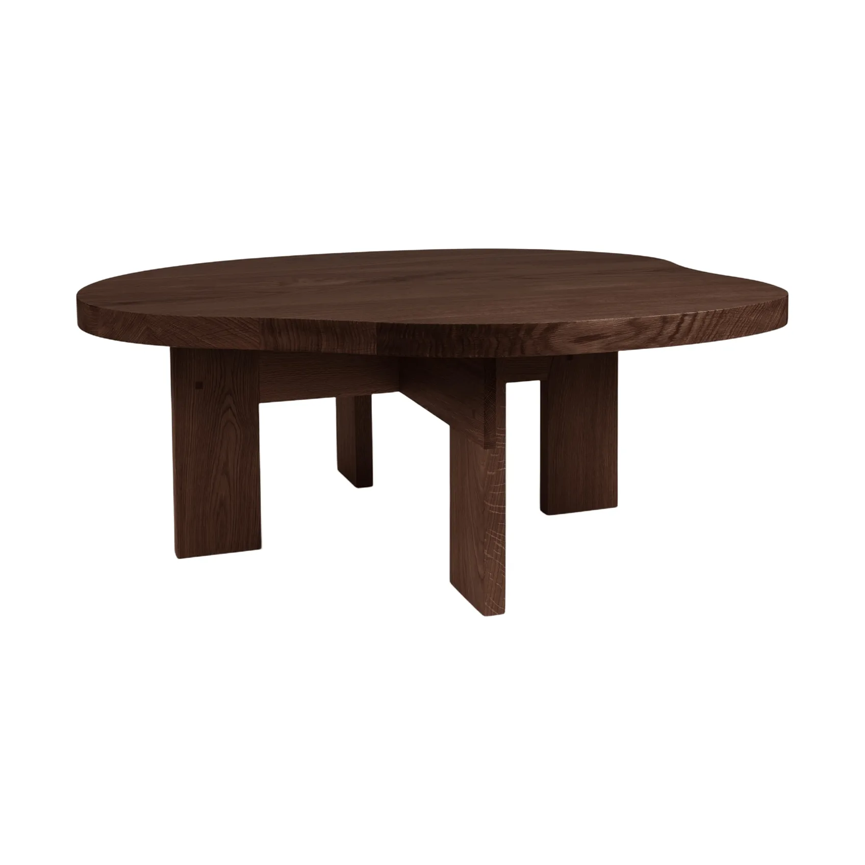 Farmhouse Pond salontafel, Donker eiken, 78x93,6x37 cm FRAMA