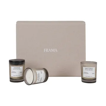 FRAMA geschenkset geurkaarsen - 3-delig - FRAMA