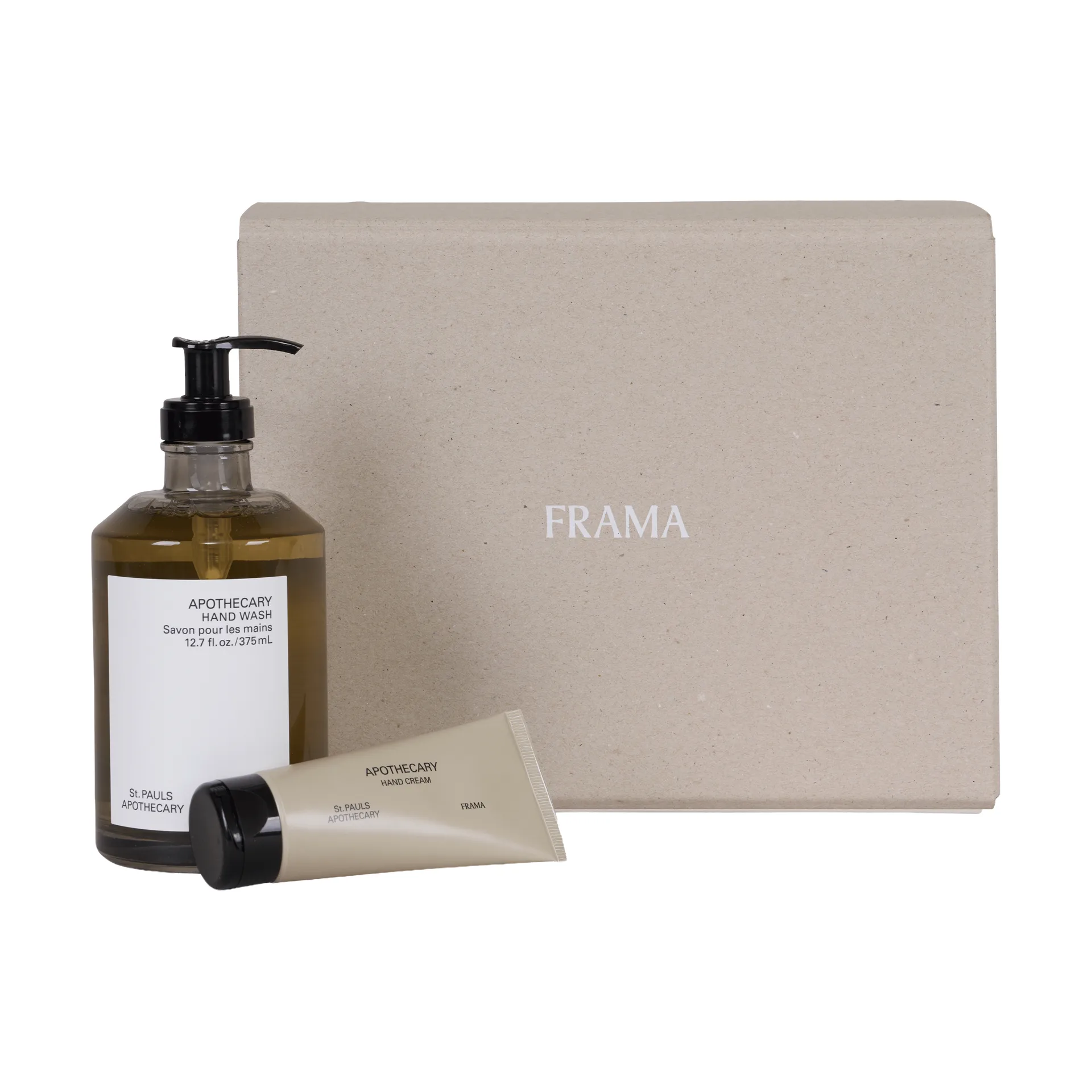 FRAMA geschenkset handzeep + handcrème, Apothecary FRAMA