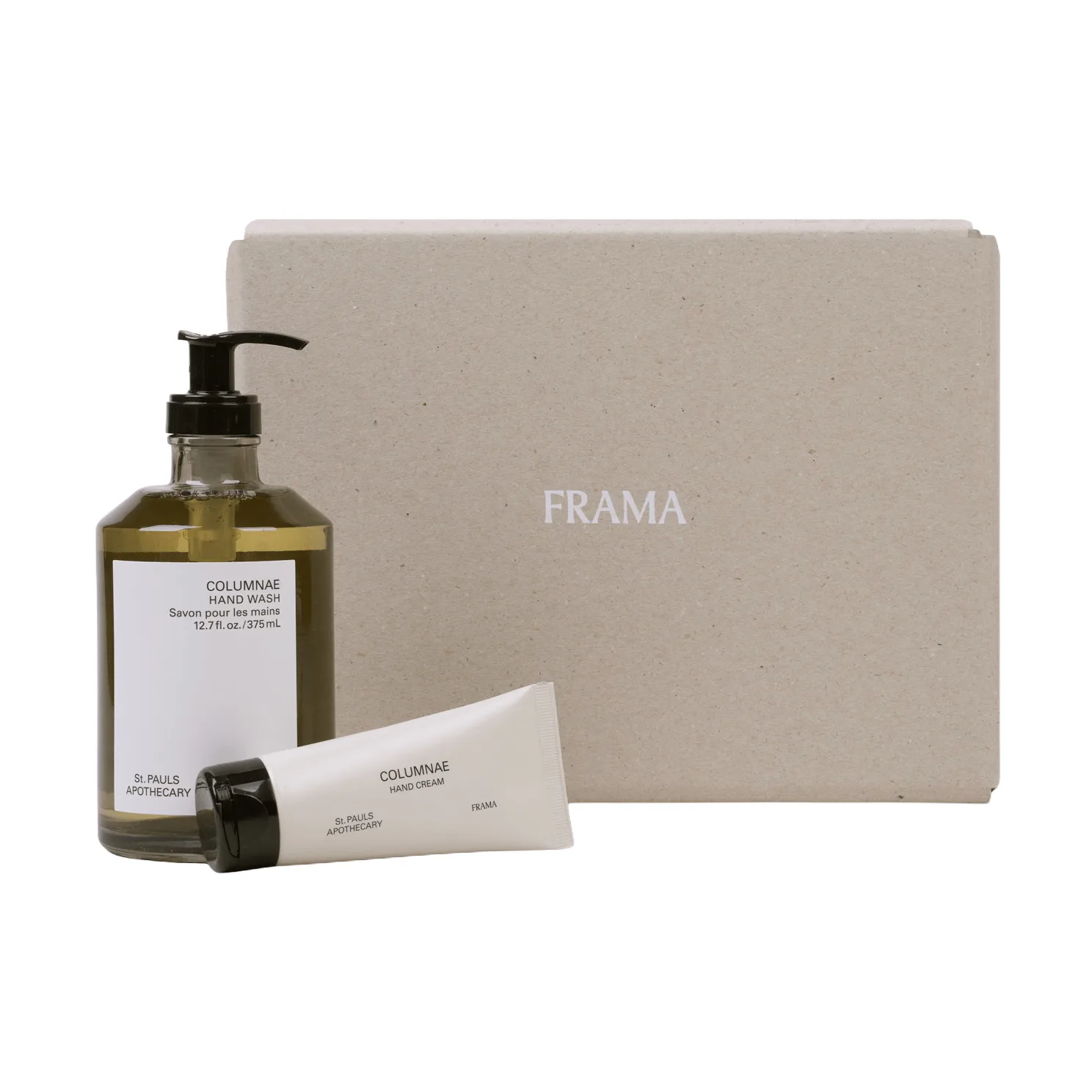 FRAMA geschenkset handzeep + handcrème, Columnae FRAMA