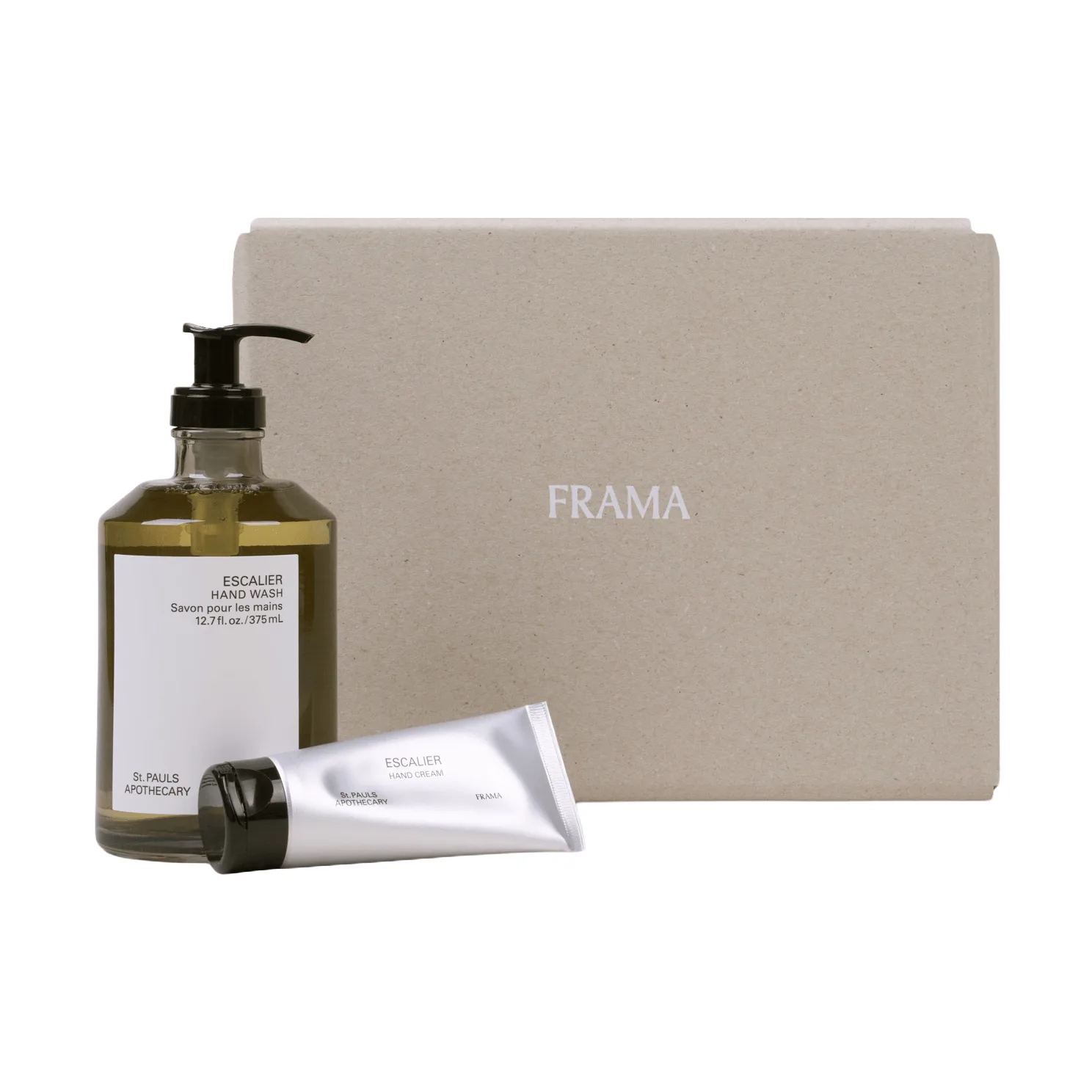 FRAMA geschenkset handzeep + handcrème, Escalier FRAMA