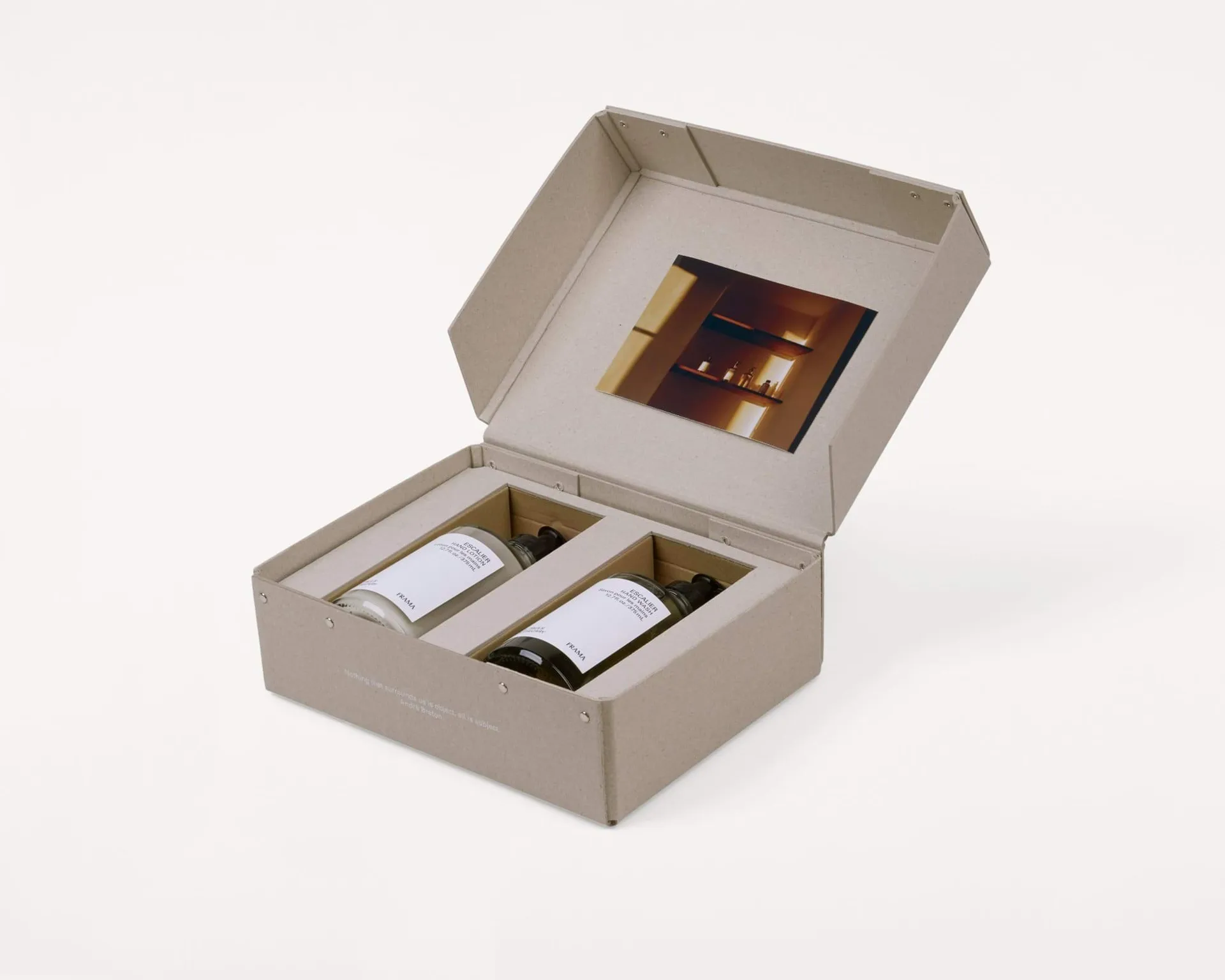 FRAMA geschenkset handzeep + handlotion, Escalier FRAMA
