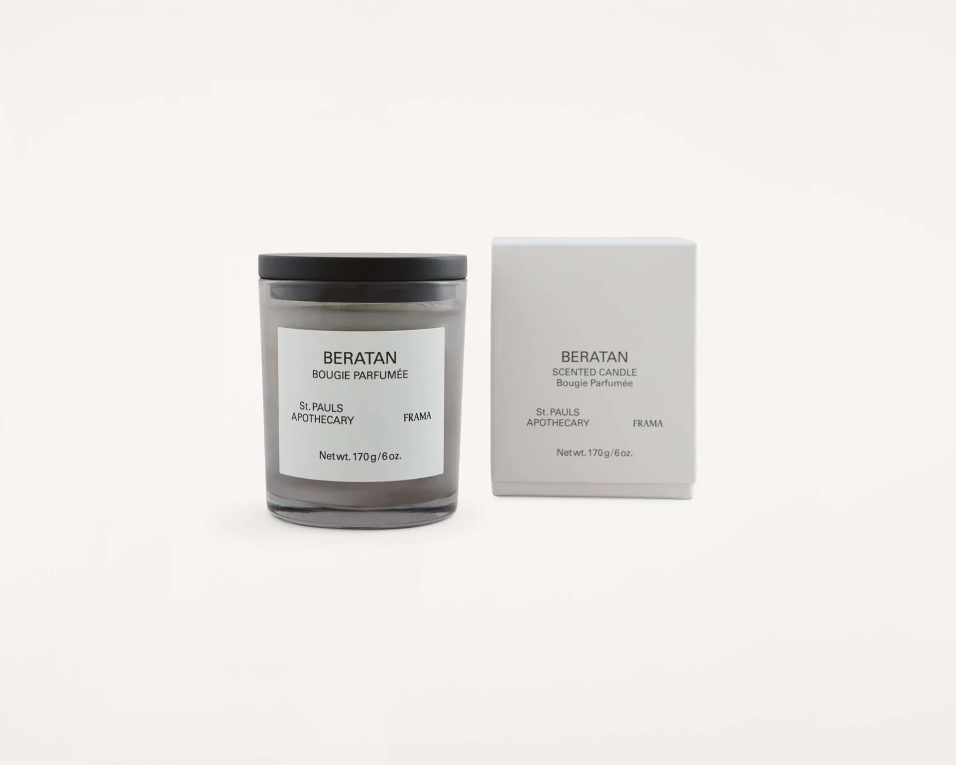 FRAMA geurkaars, Beratan, 170 g FRAMA
