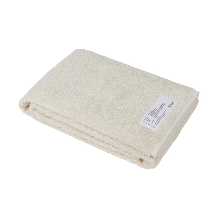 Heavy Towel badhanddoek 140x70 cm - Bone white (wit) - FRAMA