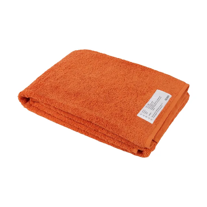 Heavy Towel badhanddoek 140x70 cm - Burnt orange (orange) - FRAMA