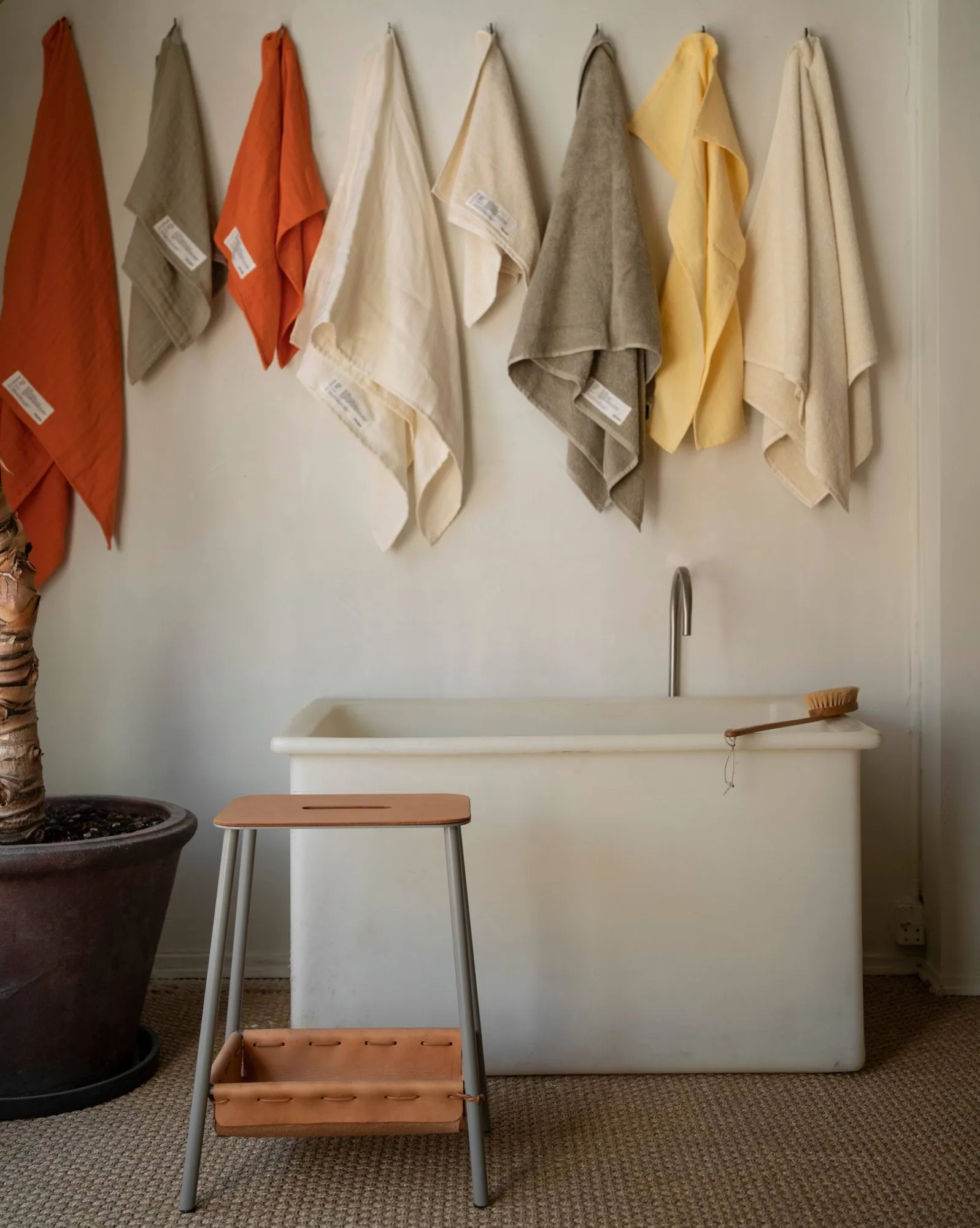 Heavy Towel badlaken 150x100 cm, Burnt orange (orange) FRAMA