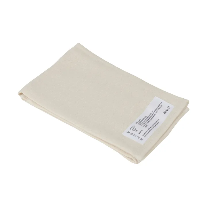 Light Towel handdoek 80x50 cm - Bone white (wit) - FRAMA