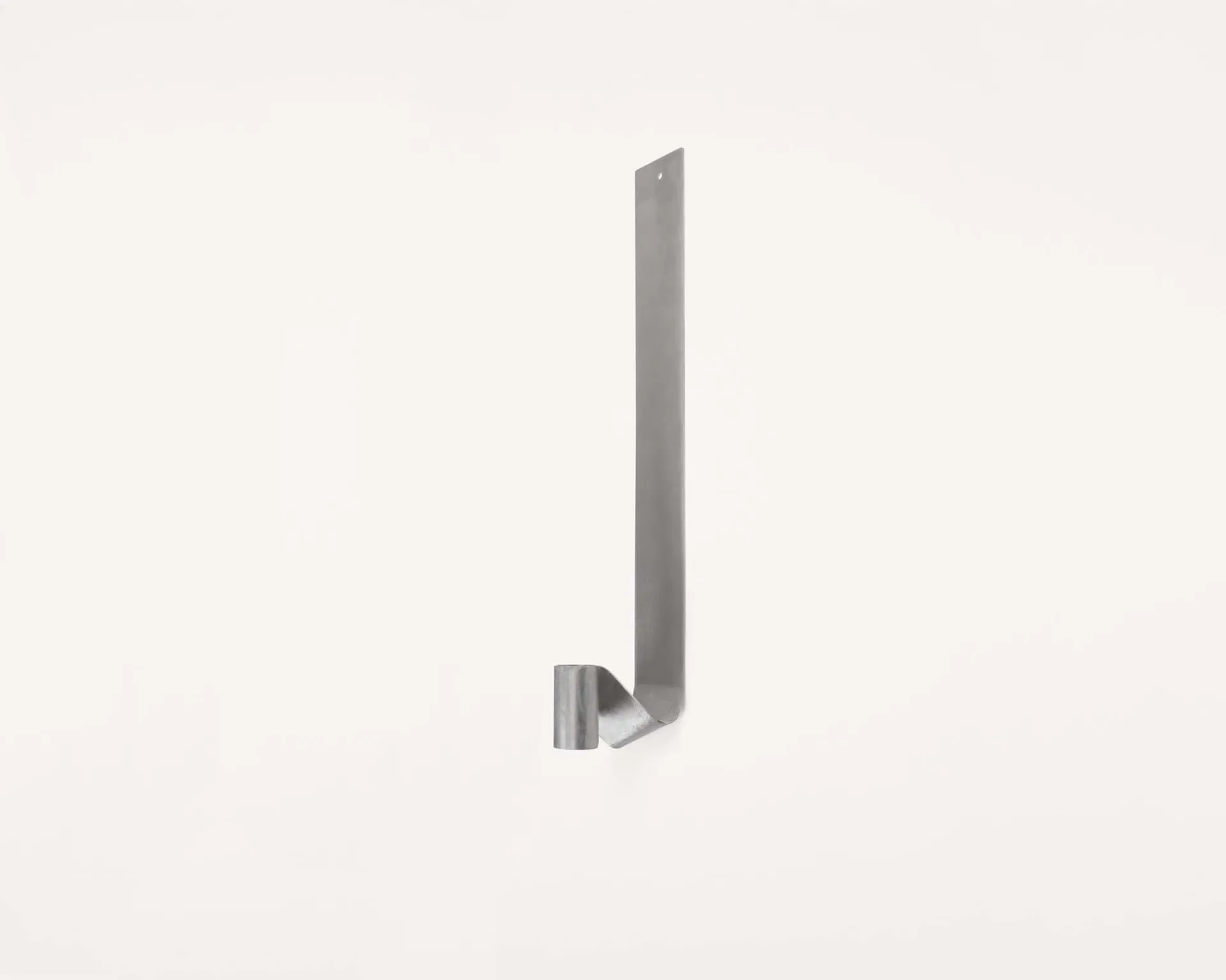 Ornament wandkandelaar, Roestvrij staal, long, 35,8 cm FRAMA