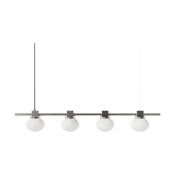 Ovoid Pendant Light Quadruple hanglamp - Roestvrij staal, opaalglas - FRAMA
