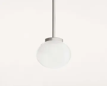 Ovoid Pendant Light Single hanglamp - Roestvrij staal, opaalglas - FRAMA