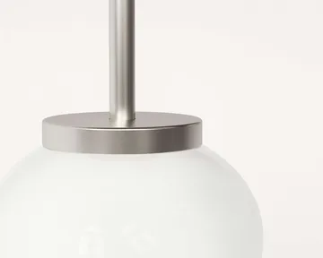 Ovoid Pendant Light Single hanglamp - Roestvrij staal, opaalglas - FRAMA