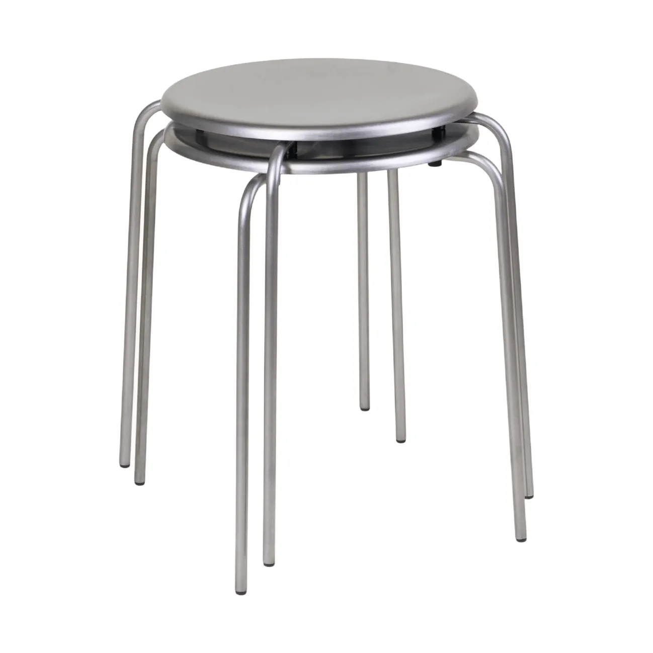 Petit Rond ronde kruk, Roestvrij staal FRAMA
