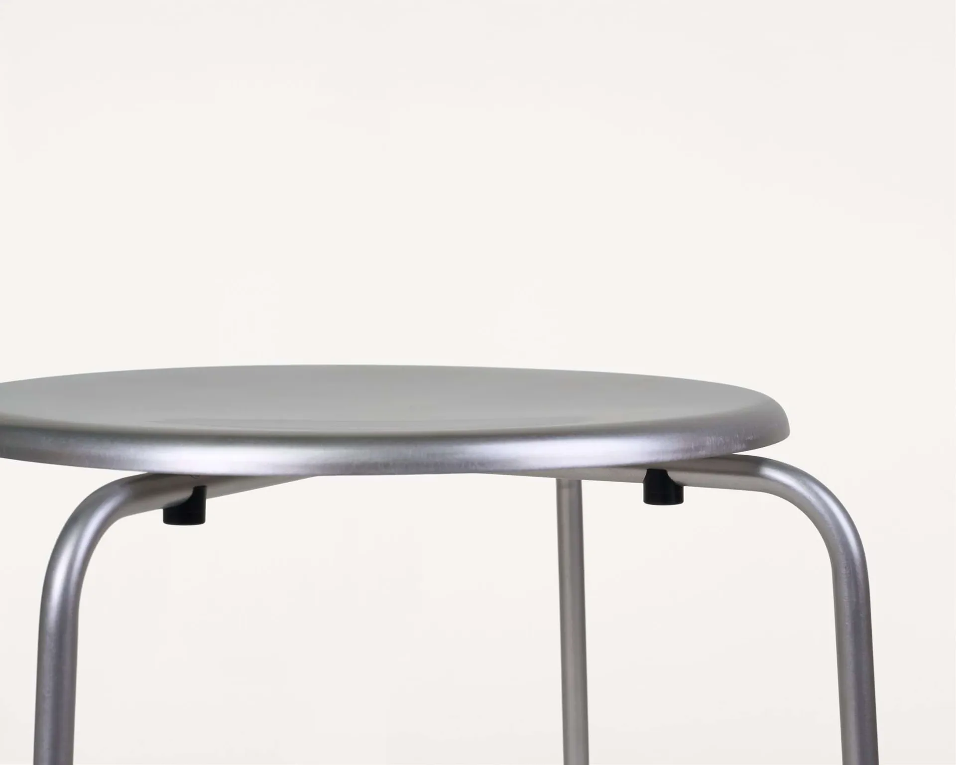 Petit Rond ronde kruk, Roestvrij staal FRAMA