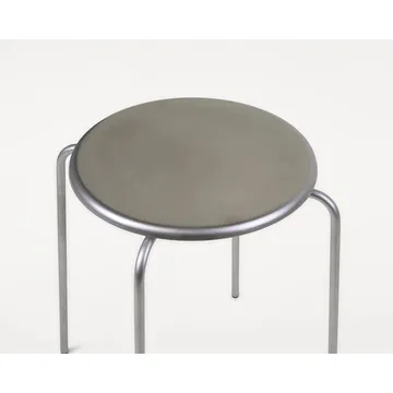 Petit Rond ronde kruk - Roestvrij staal - FRAMA