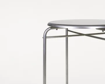 Petit Rond tafel - Roestvrij staal, Ø65x73 cm - FRAMA