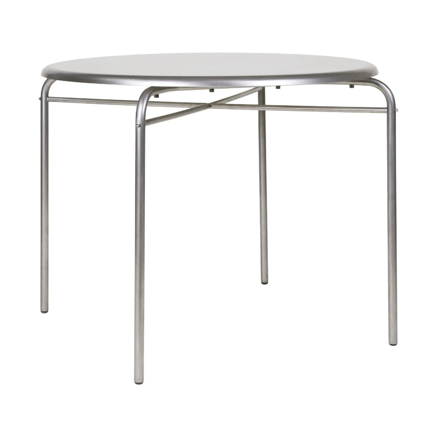 Petit Rond tafel, Roestvrij staal, Ø90x73 cm FRAMA