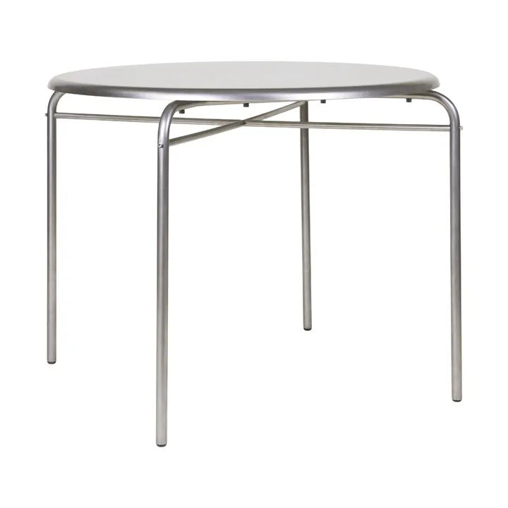 Petit Rond tafel - Roestvrij staal, Ø90x73 cm - FRAMA